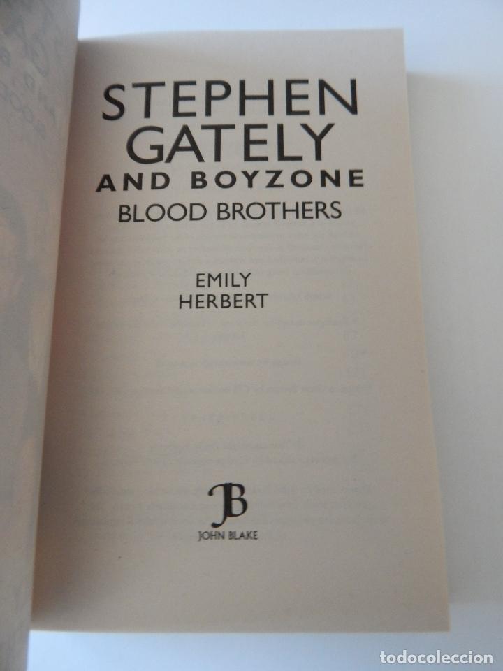 Libros: Stephen Gately and boyzone Blood Brothers - Emily Herbert - Libro en ingl&eacute;s - Foto 4