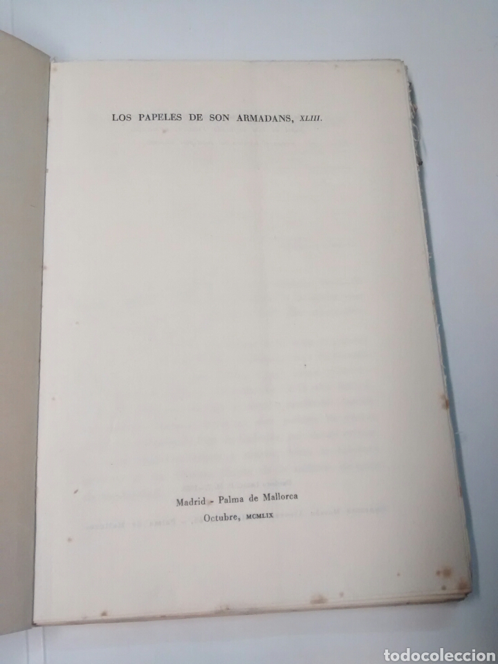 Libros: Papeles de son armadans - Cela - Octubre de 1959 - Foto 3