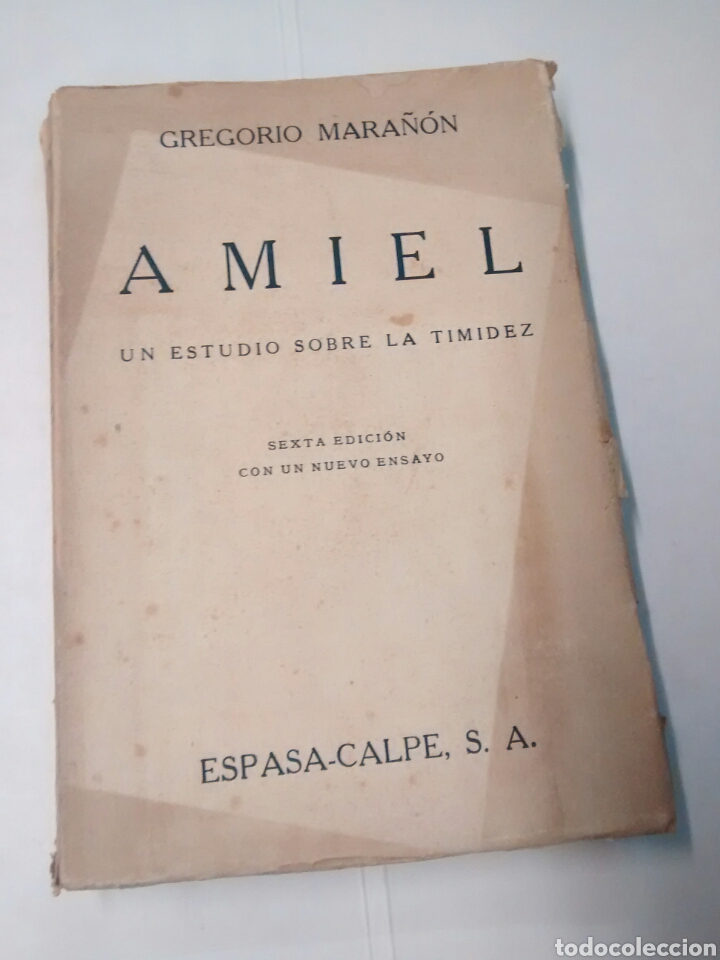Libros: Amiel - Gregorio Mara&ntilde;&oacute;n - 1941 - Foto 1