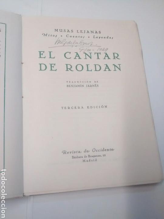 Libros: El cantar de Rold&aacute;n - 1948 - Revista de Occidente - Foto 3