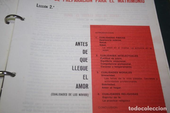 Libros: Curso de preparacion para el matrimonio 1967 - Foto 5
