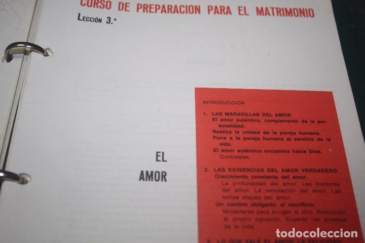 Libros: Curso de preparacion para el matrimonio 1967 - Foto 6