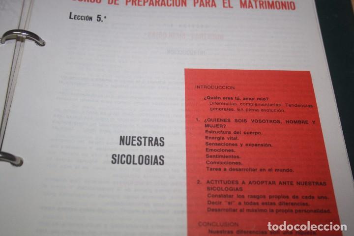Libros: Curso de preparacion para el matrimonio 1967 - Foto 8