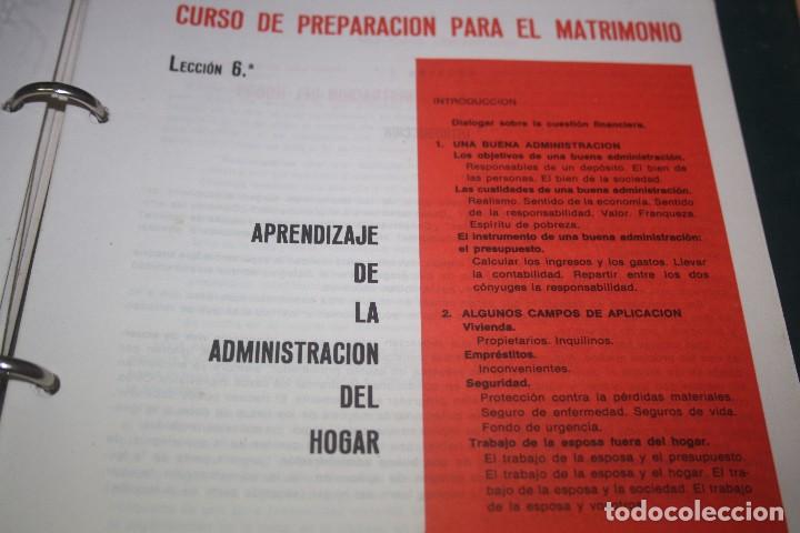 Libros: Curso de preparacion para el matrimonio 1967 - Foto 9