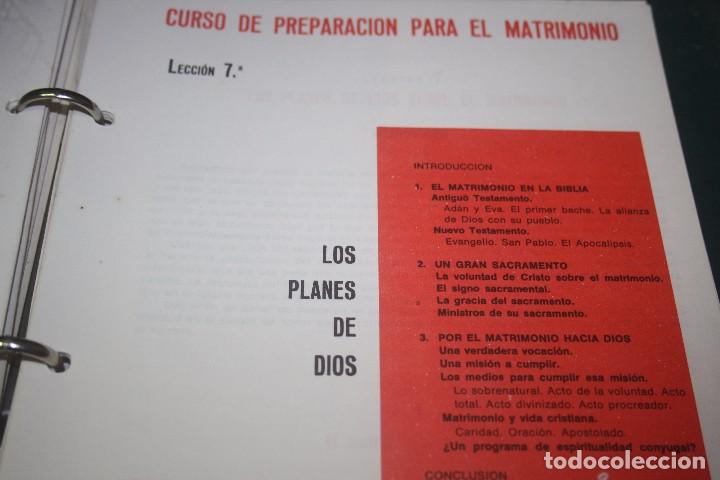 Libros: Curso de preparacion para el matrimonio 1967 - Foto 10