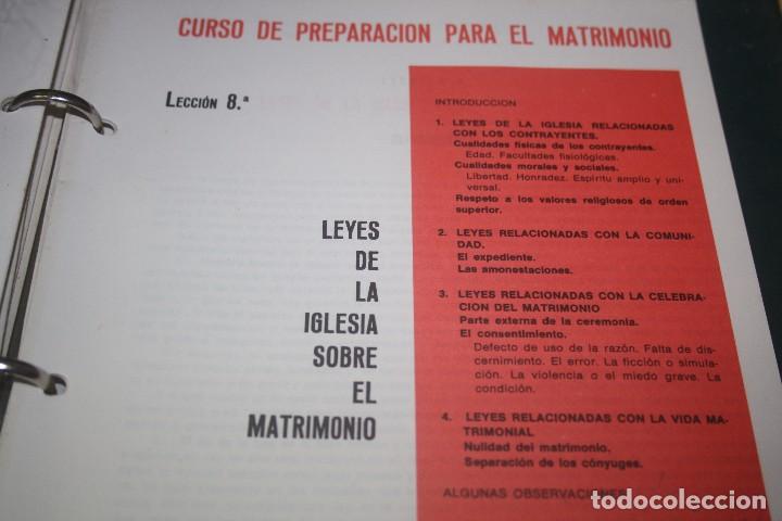 Libros: Curso de preparacion para el matrimonio 1967 - Foto 11