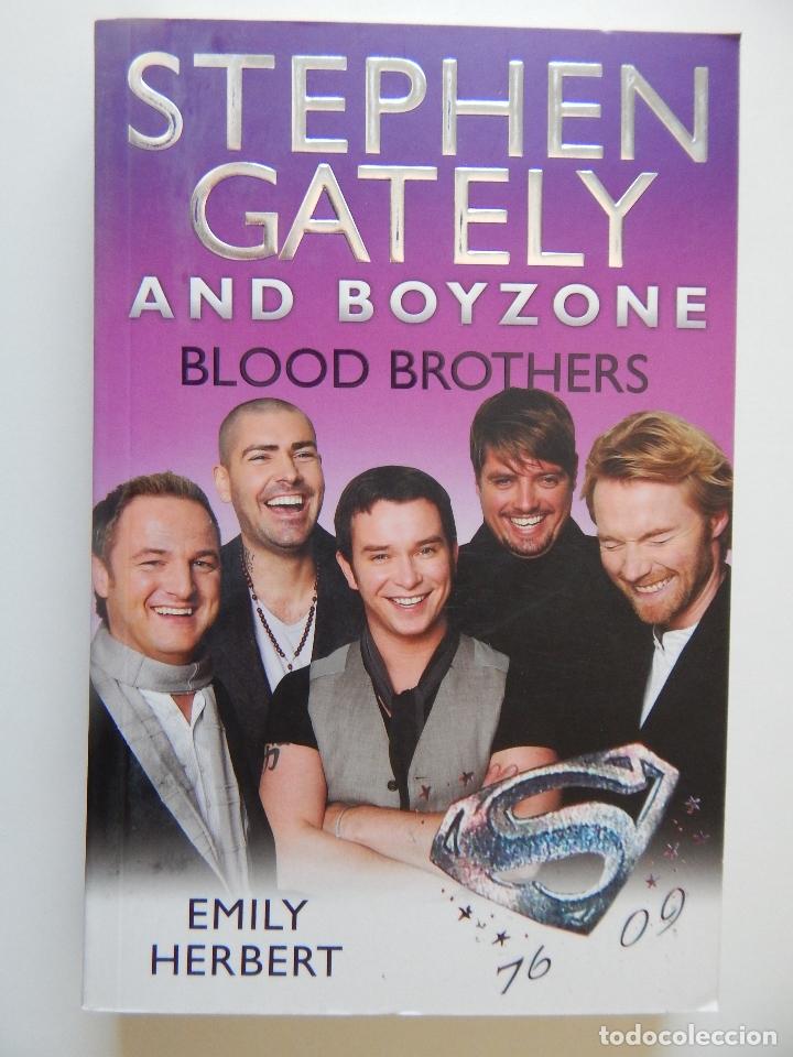 Libros: Stephen Gately and boyzone Blood Brothers - Emily Herbert - Libro en ingl&eacute;s - Foto 1