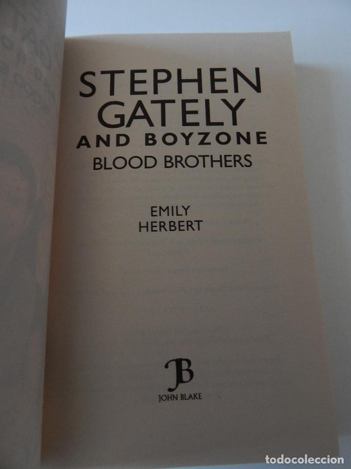 Libros: Stephen Gately and boyzone Blood Brothers - Emily Herbert - Libro en ingl&eacute;s - Foto 3