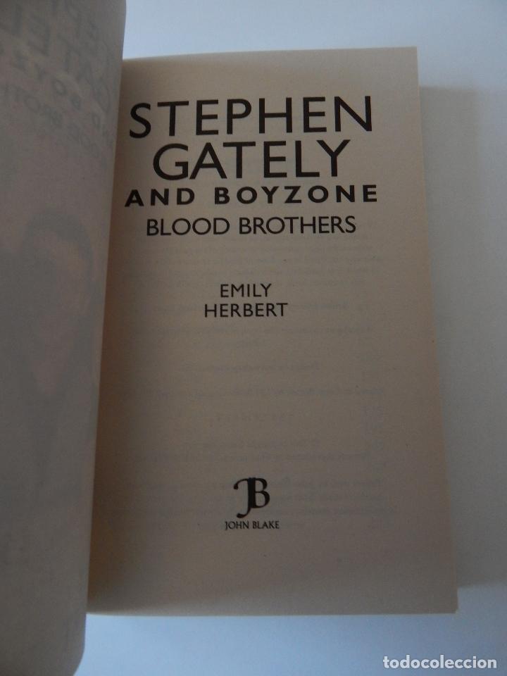 Libros: Stephen Gately and boyzone Blood Brothers - Emily Herbert - Libro en ingl&eacute;s - Foto 4