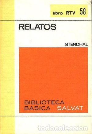 Libros: RELATOS - Stendhal - Foto 1