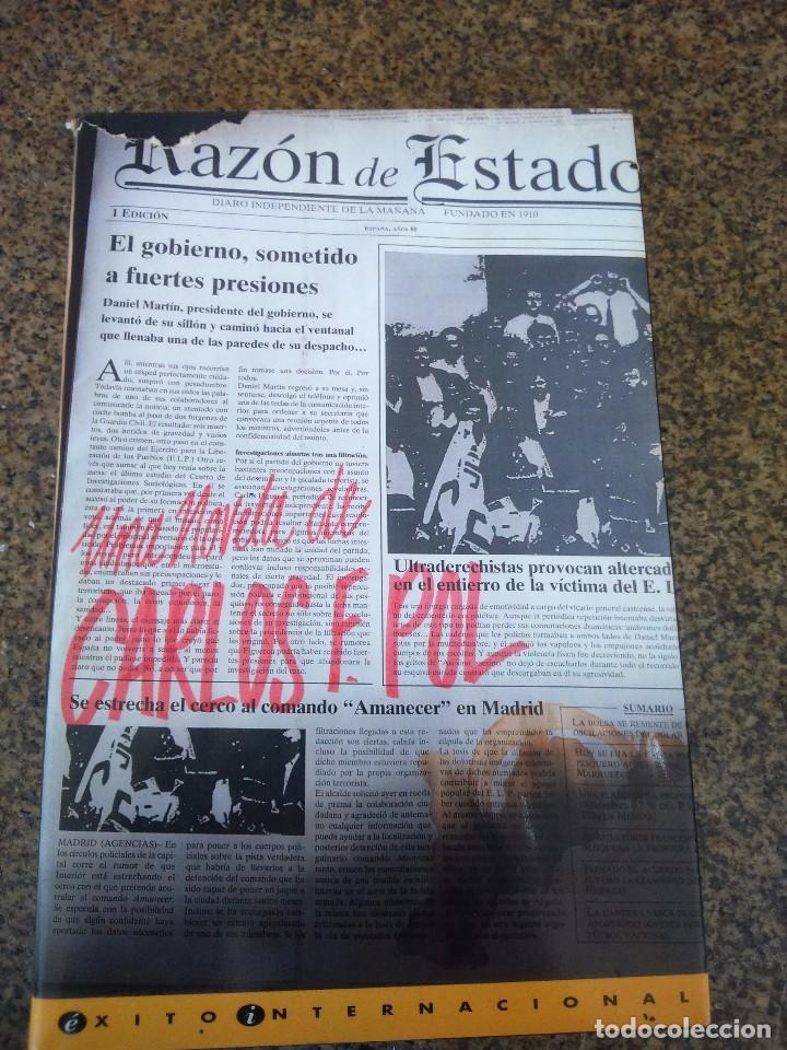 Libros: RAZON DE ESTADO -- CARLOS FERNANDEZ POL -- EDICIONES B - 1995 -- - Foto 1
