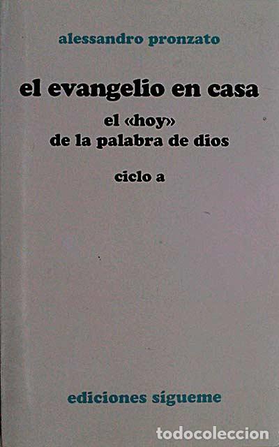 Libros: El evangelio en casa- ciclo a - Alessandro Pronzato - Foto 1