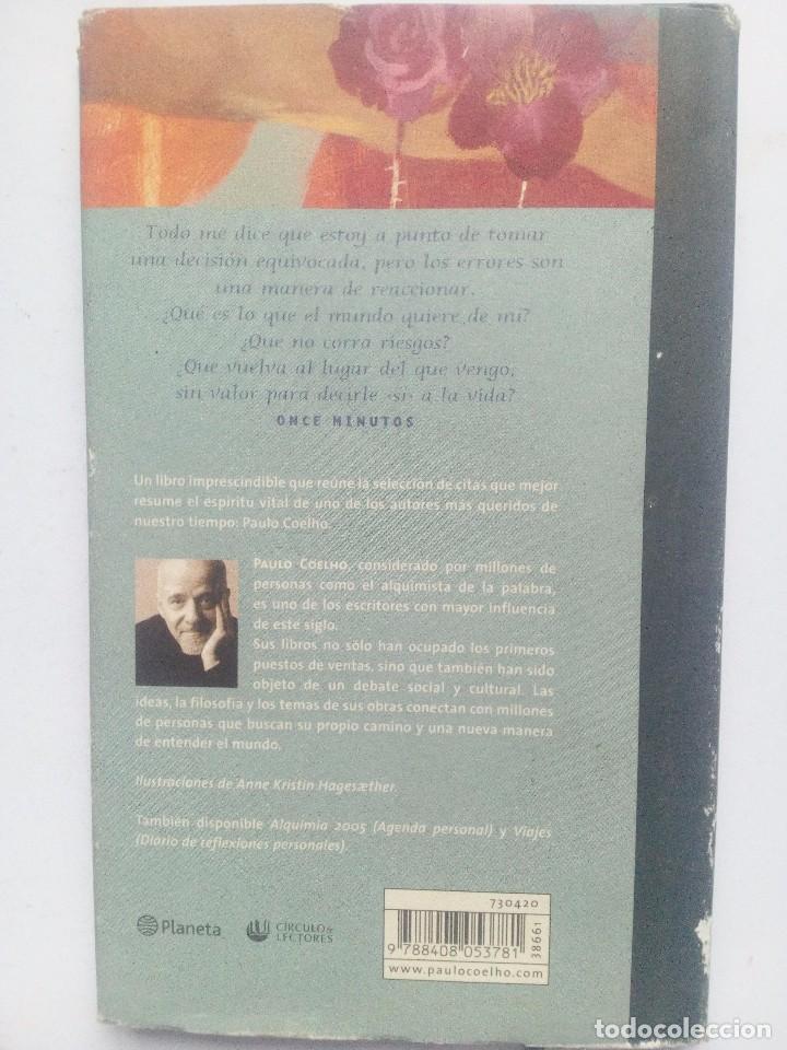 Libros: VIDA   SELECCI&Oacute;N DE CITAS  PAULO COELHO  ILUSTRADO - Foto 2