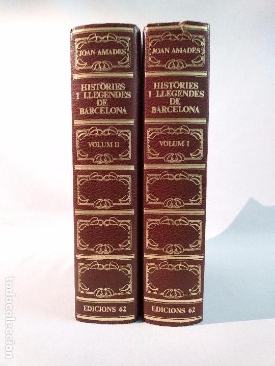 Libros: HIST&Ograve;RIES I LLEGENDES DE BARCELONA - JOAN AMADES - Foto 1