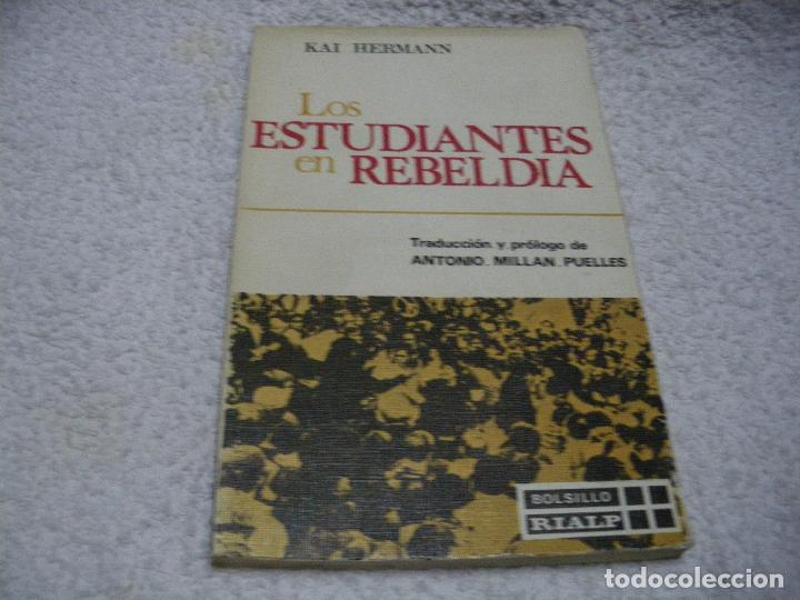 Libros: LOS ESTUDIANTES EN REBELD&Iacute;A - Kai Hermann - Foto 1