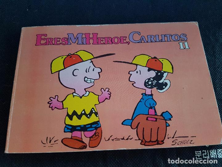 Libros: COMIC DE CARLITOS Y SNOOPY; N&Uacute;MERO 11; ERES MI H&Eacute;ROE, CARLITOS. BUEN ESTADO - Foto 1