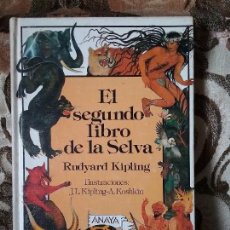 Libros: EL SEGUNDO LIBRO DE LA SELVA, DE KIPLING. LAURIN, MARZO 1988 (1A ED). EXCELENTE ESTADO, DBIBLIOTECA. Lote 95375255