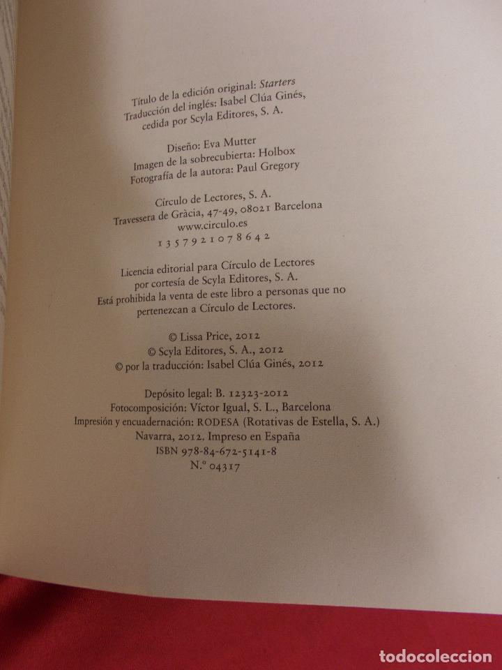 Libros: STARTERS. LISSA PRICE. CIRCULO DE LECTORES - Foto 3