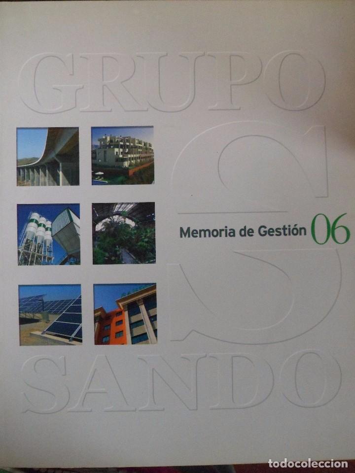 Libros: GRUPO SANDO. MEMORIA DE GESTI&Oacute;N 06. CON CD-ROM - Foto 1