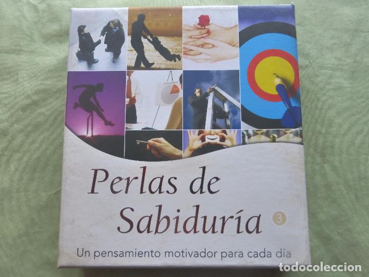 Libros: PERLAS DE SABIDUR&Iacute;A 3. FRASES SELECTAS PARA CADA D&Iacute;A DEL A&Ntilde;O. AURORA PRODUCTION 2008 - CAJA ORIGINAL
