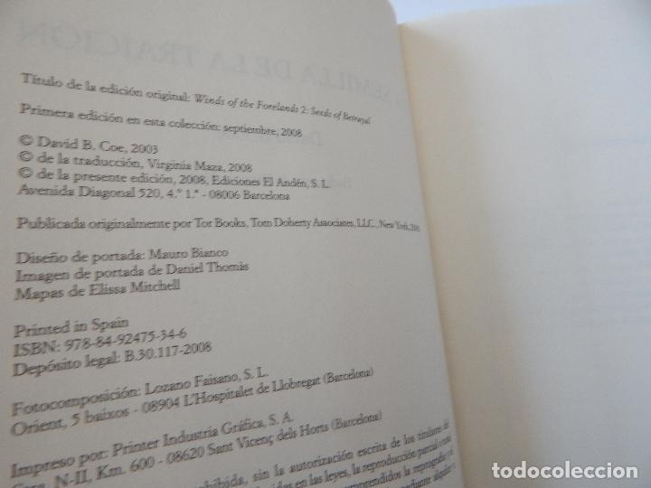 Libros: La semilla de la traici&oacute;n - David B. Coe - Foto 7