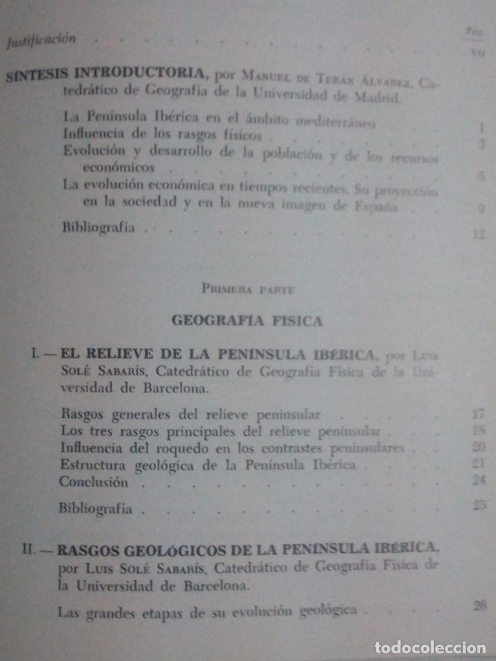 Libros: GEOGRAF&Iacute;A GENERAL DE ESPA&Ntilde;A - TERAN, M de SOL&Eacute; SABARIS, L - Foto 4