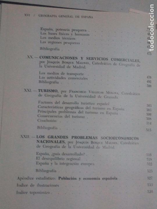 Libros: GEOGRAF&Iacute;A GENERAL DE ESPA&Ntilde;A - TERAN, M de SOL&Eacute; SABARIS, L - Foto 10