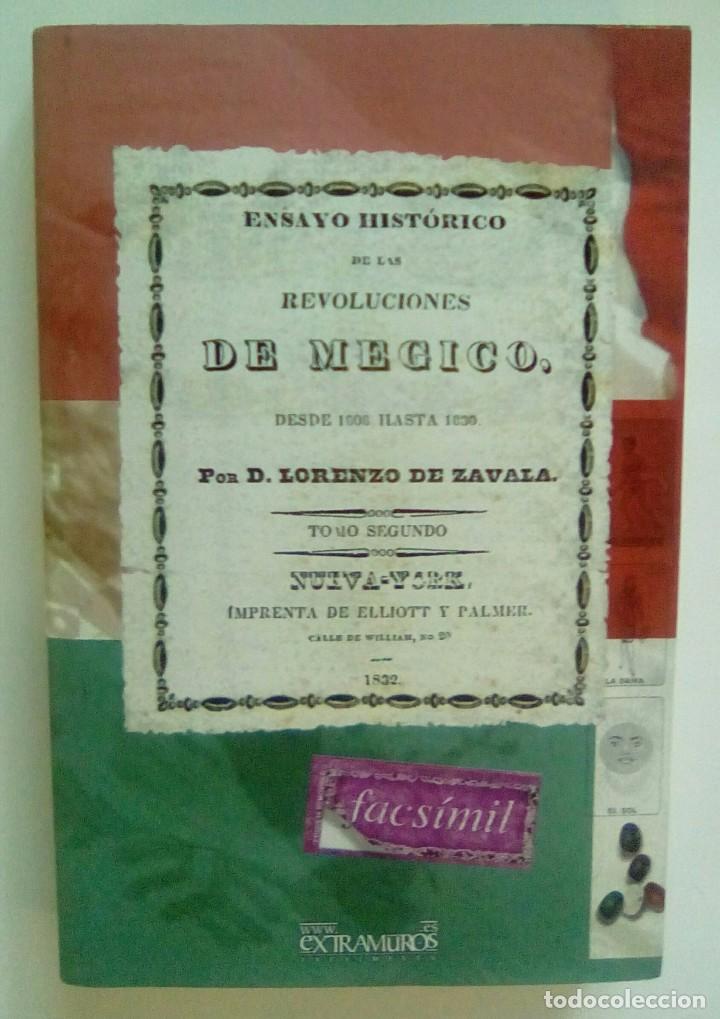 Libros: ENSAYO HIST&Oacute;RICO DE LAS REVOLUCIONES DE MEGICO, DESDE 1808 HASTA 1830. TOMO II