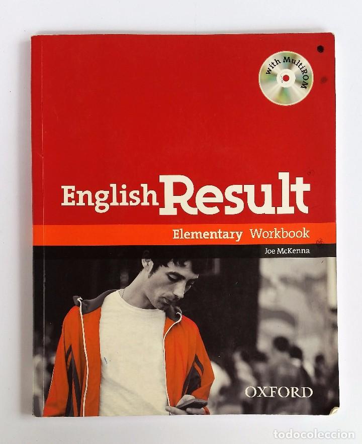 Libros: ENGLISH RESULT - ELEMENTARY WORKBOOK + ELEMENTARY MULTIROM. EDITORIAL OXFORD. COMO NUEVO. - Foto 1