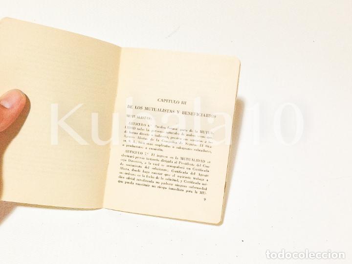 Libros: ESTATUTO Y REGLAMENTO &middot;&middot; MUTUALIDAD DE SUBAGENTES DE EL OCASO &middot;&middot; - Foto 3