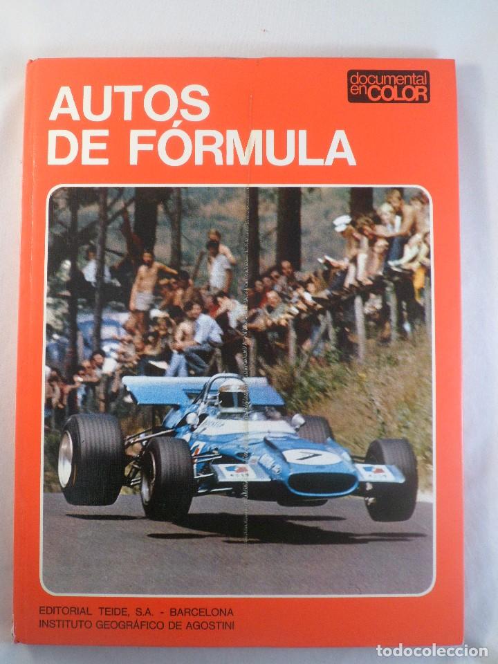 Libros: AUTOS DE F&Oacute;RMULA. DOCUMENTAL EN COLOR. TEIDE. - Foto 1