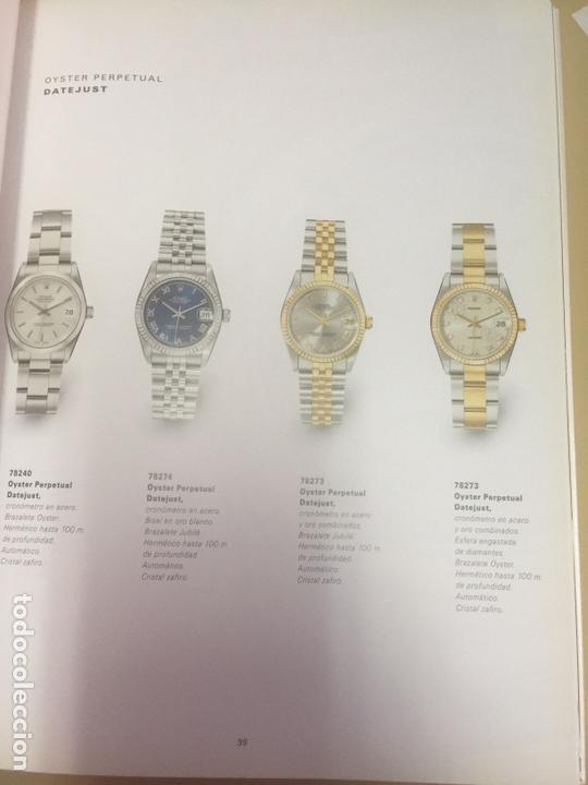 Libros: ROLEX. OYSTER PERPETUAL. CATALOGO-A&Ntilde;O 2004. - Foto 3