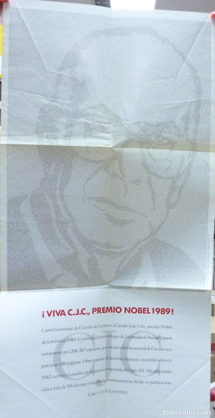 Libros: CARTEL HOMENAJE A CAMILO JOSE CELA - Foto 1