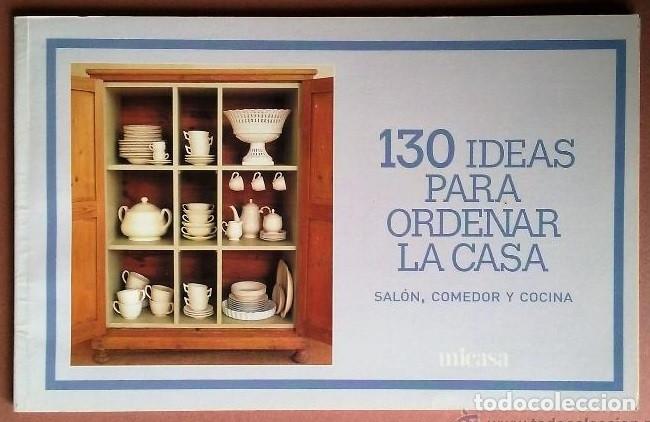 Libros: '130 ideas para ordenar la casa'. Muebles y decoraci&oacute;n. Nuevo.