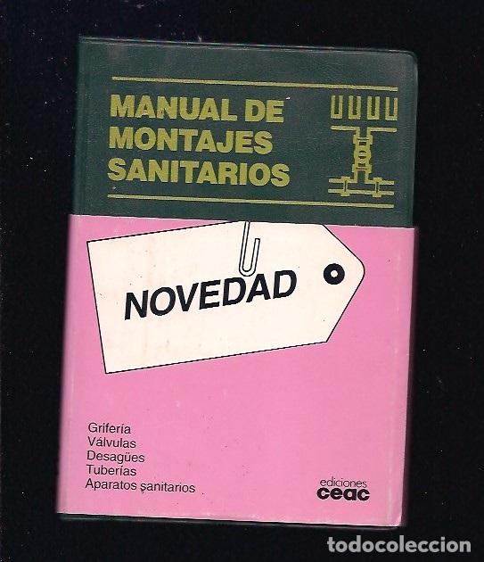 Libros: MANUAL DE MONTAJES SANITARIOS - BLANES, OCTAVIO - Foto 1