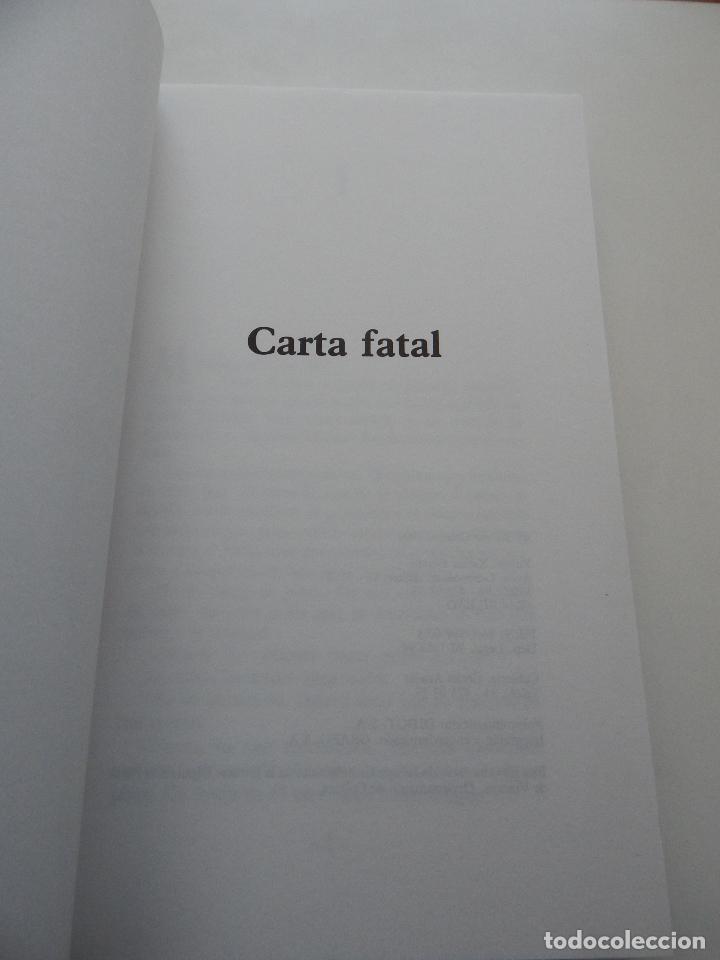 Libros: Carta fatal - Xabier Gere&ntilde;o - Foto 5