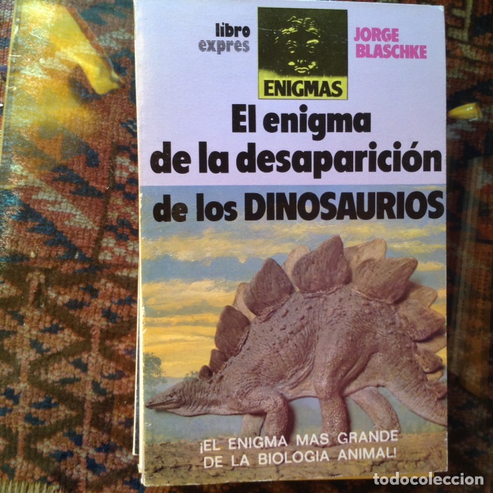 Libros: El enigma de la desaparici&oacute;n de los dinosaurios. Jorge Blaschke - Foto 1
