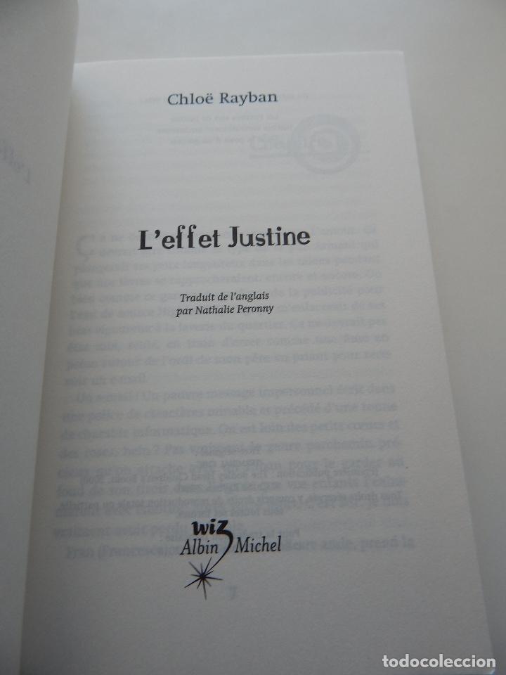 Libros: Leffet Justine - Chlo&euml; Rayban, 2010 - Libro en franc&eacute;s - Foto 4