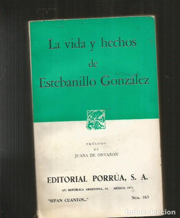 Libros: VIDA Y HECHOS DE ESTEBANILLO GONZALEZ - LA - ANONIMO - Foto 1