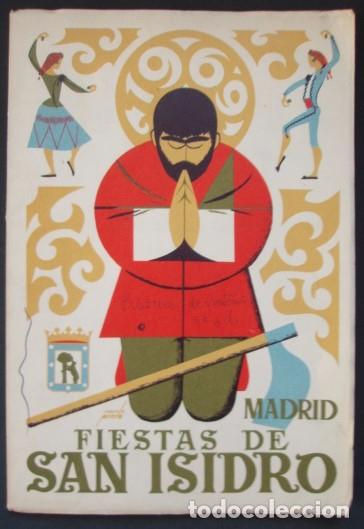 Libros: Fiestas de San Isidro, a&ntilde;o 1969. Programa Oficial - PRIETO, Manolo (Manuel) - Foto 1