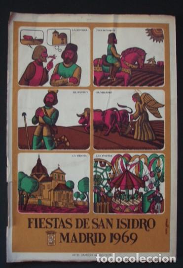Libros: Fiestas de San Isidro, a&ntilde;o 1969. Programa Oficial - PRIETO, Manolo (Manuel) - Foto 2