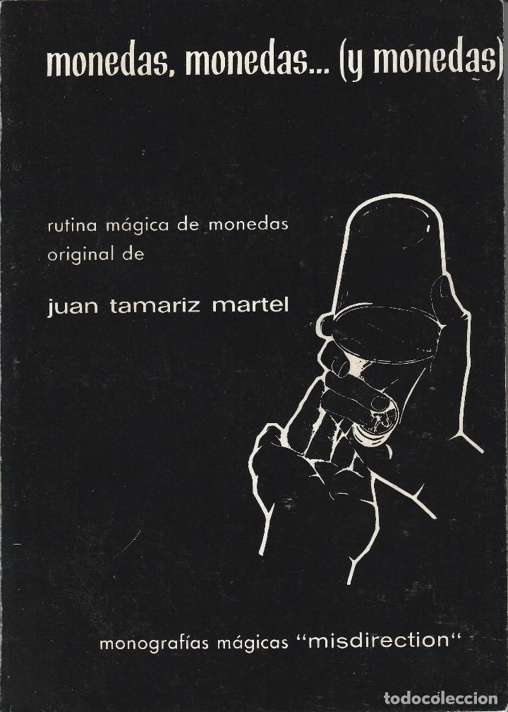 books: monedas, monedas...( y monedas). Rutina m&aacute;gica de monedas(Tamariz Martel, Juan)