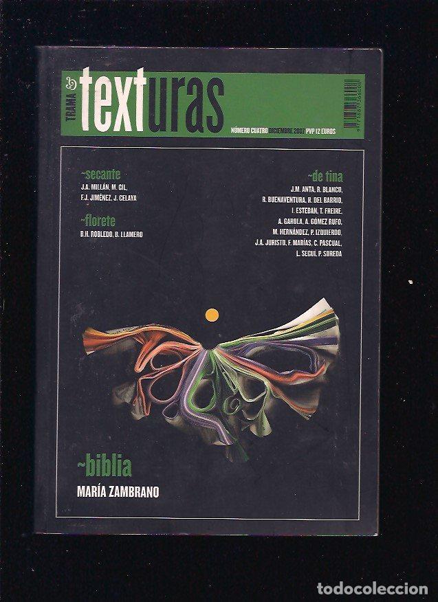 Libros: TEXTURAS. NUMERO 4 - VARIOS - Foto 2