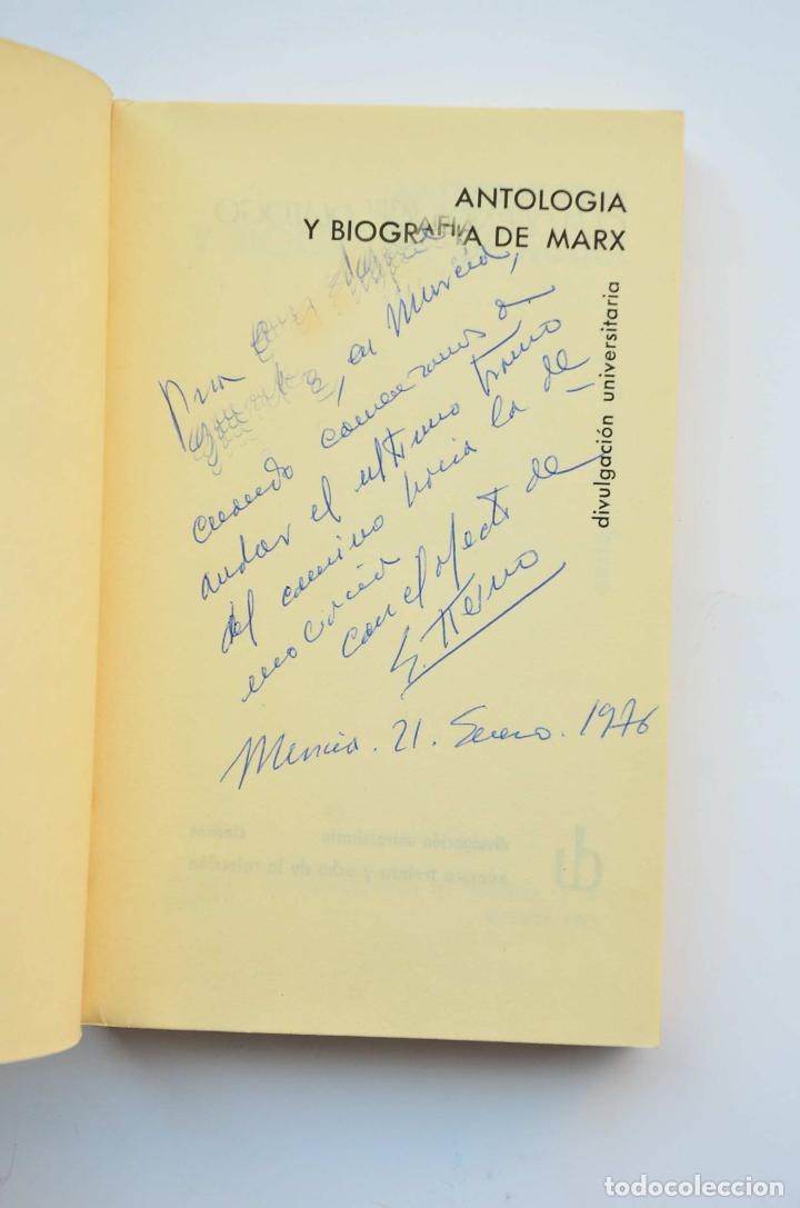 Libros: Antolog&iacute;a de Marx - TIERNO GALV&Aacute;N, Enrique - Foto 2