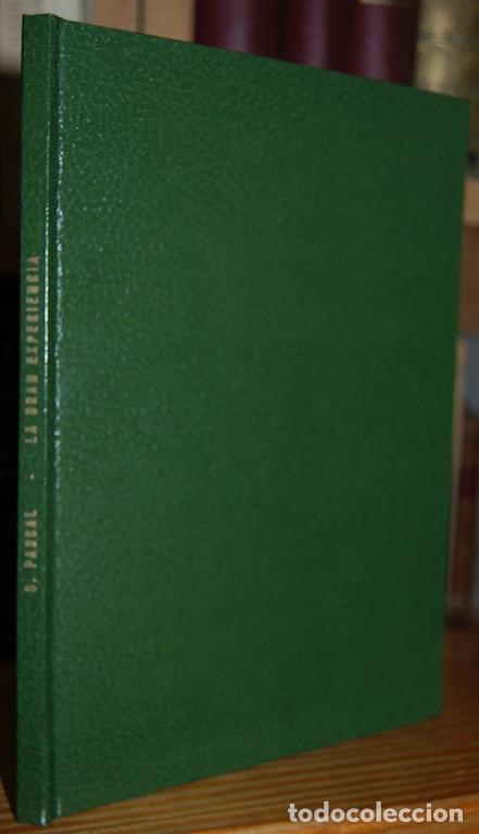Libros: RELACION DE LA GRAN EXPERIENCIA DEL EQUILIBRIO DE LOS LIQUIDOS - PASCAL, B. - Foto 1
