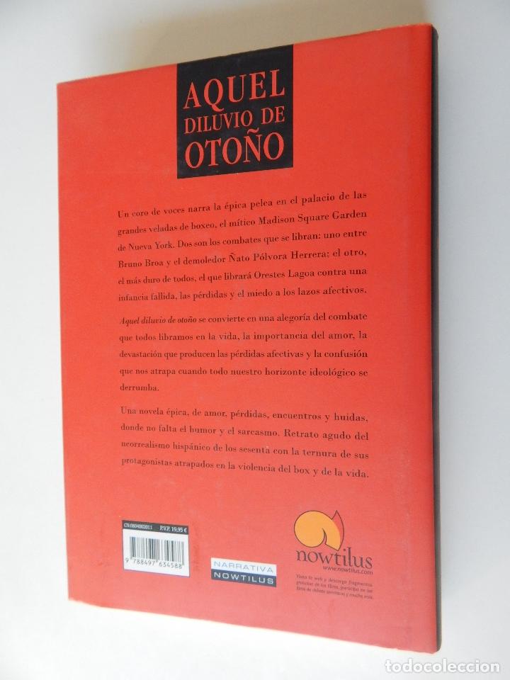 Libros: Aquel diluvio de oto&ntilde;o - Carlos Andrade - Foto 2