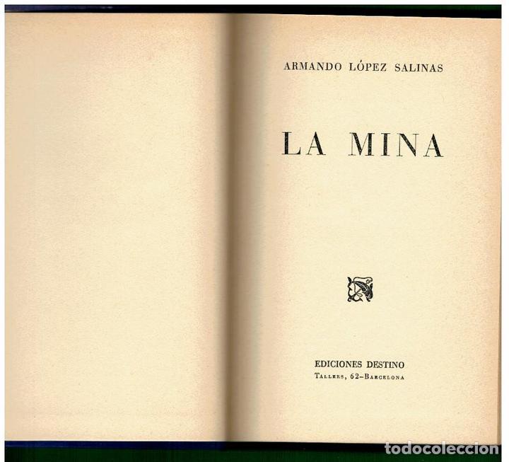 Libros: LA MINA. 1&ordf; edici&oacute;n. - Foto 1