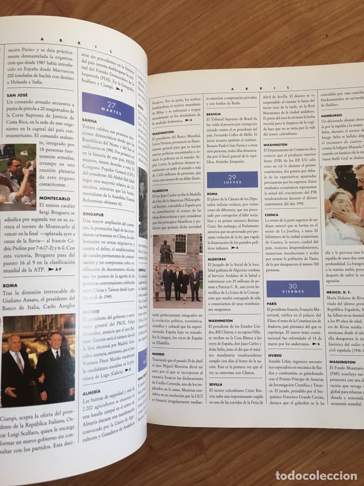 Libros: 1993 ANUARIO DE LOS HECHOS - DIFUSORA INTERNACIONAL - Foto 5