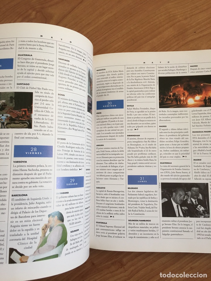 Libros: 1993 ANUARIO DE LOS HECHOS - DIFUSORA INTERNACIONAL - Foto 6