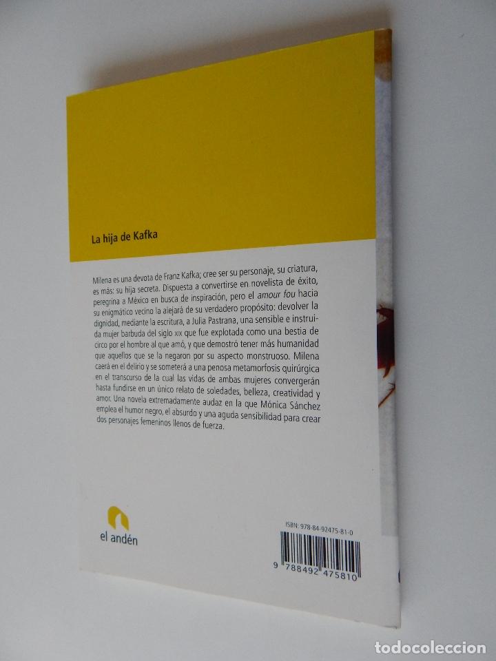 Libros: La hija de Kafka - M&oacute;nica S&aacute;nchez, 2009 - Foto 2
